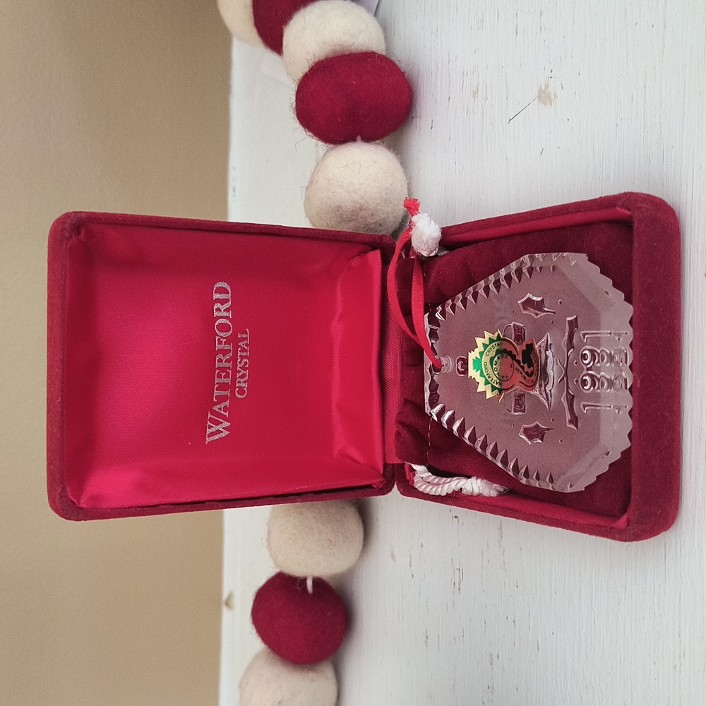 Waterford Crystal Twelve Days of Christmas 1991 Ornament